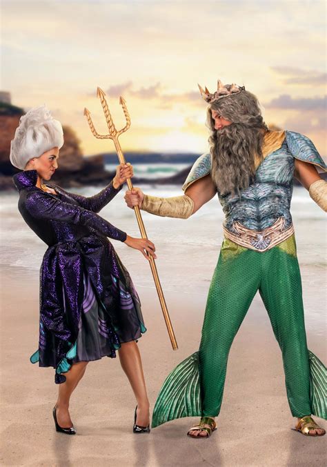 Adult Little Mermaid Live Action Deluxe King Triton Costume