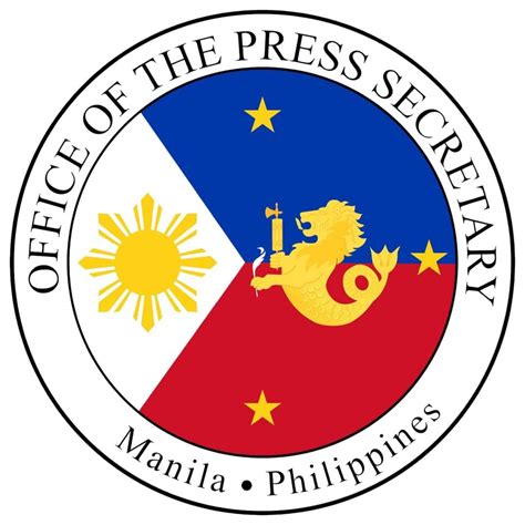 Ladies and gentlemen, the new Office of the Press Secretary logo ...