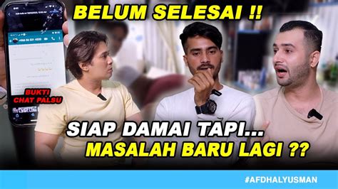 Masalah Baru Lagi Asib Ali Sudah Siap Damai Tapi I Akash