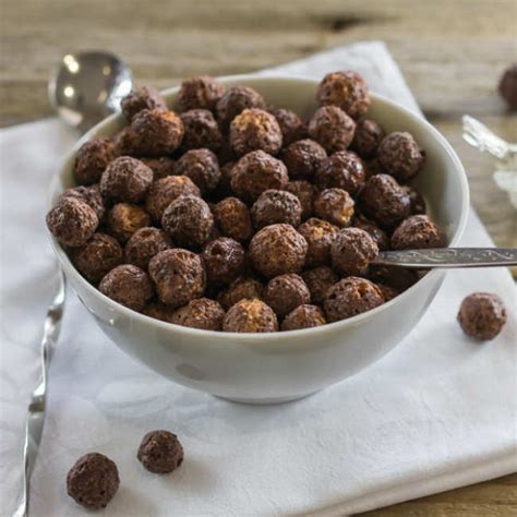 Chocolate Cereal Balls