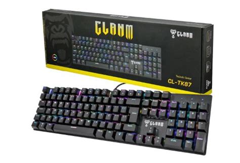 Teclado Gamer C Fio King Rgb Cl Tk Mec Nico M Clanm Shop Escolar