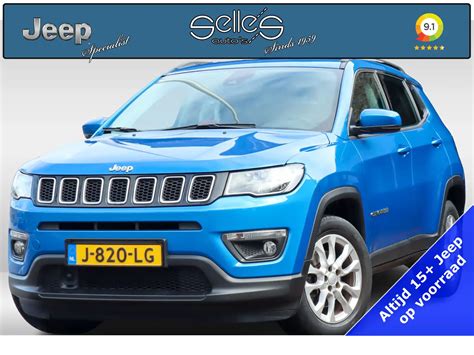 Jeep Compass Occasion SUV Off Road Pick Up Blauw In GENEMUIDEN