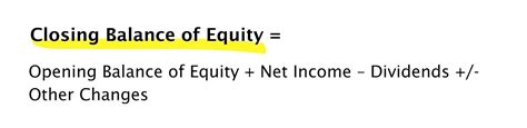 The Complete Guide For Statement Of Changes In Equity