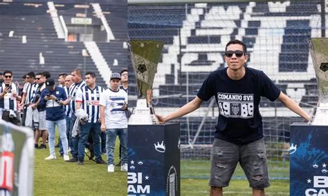 Alianza Lima Hinchas Posan En Matute Con Las Copas De 2021 Y 2022