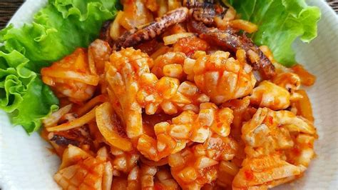 Resep Cumi Saus Padang Newstempo