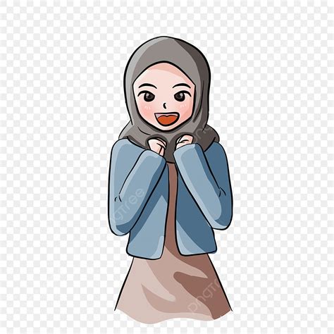 Sketsa Kartun Muslimah Terbaru