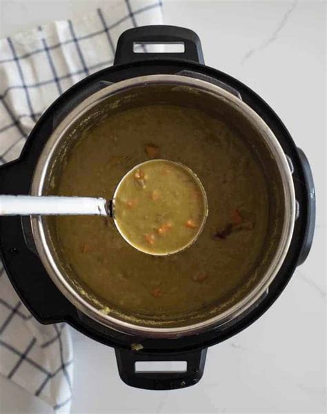 Instant Pot Split Pea Soup A Hearty Soup Recipe Made With Ham Hocks