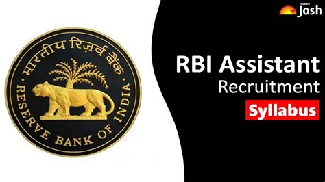 RBI Assistant Syllabus 2023, Download Prelims, Mains Syllabus PDF, Exam Pattern, Marking Scheme