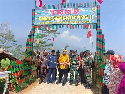 Tol Khayangan Hasil TMMD Sengkuyung Di Desa Kediten Menjadi Potensi