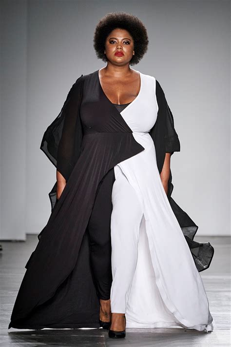 Plus Size Designer Rene Tyler Stole The Show At New York Fashion Week