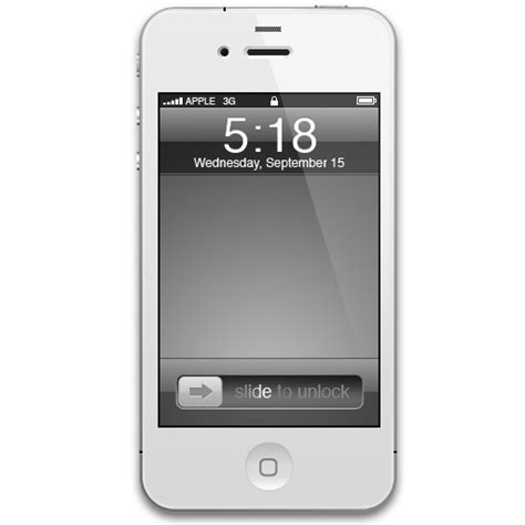 13 White Iphone Icon Images Iphone Icon Apple Iphone 4 Icons And