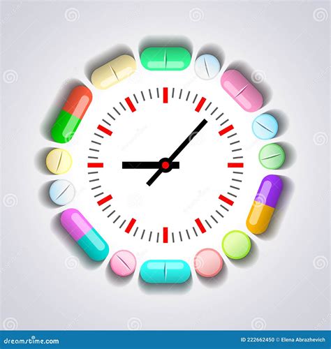 Klokjes Pillen En Tabletten Rondom Het Medische Concept Vector