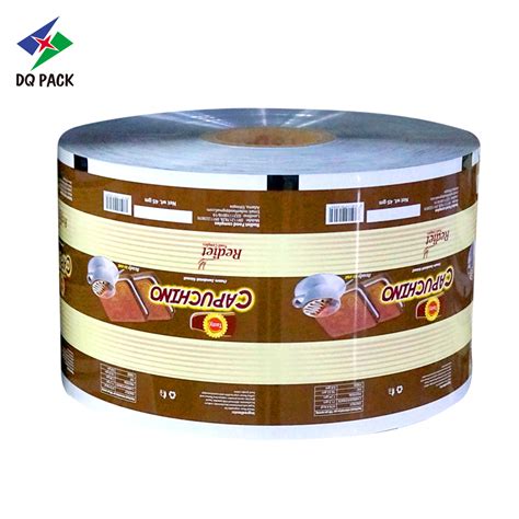 Dq Pack China Biscuit Snack Food Plastic Automatic Packing Printed Film