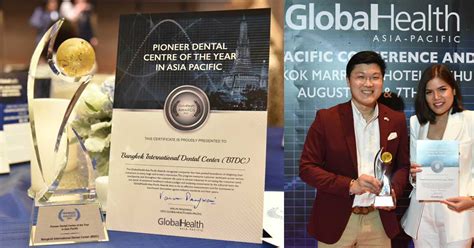 2022 Globalhealth Asia Pacific Awards For Bidc Dental Center