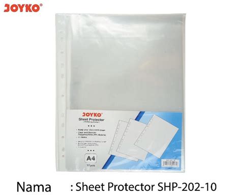 Map Plastik Sheet Protector Joyko SHP 202 10 Lazada Indonesia