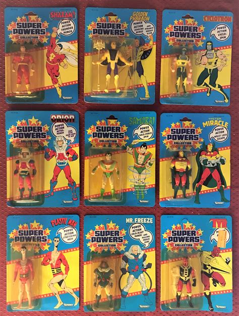 Kenner Super Powers Series Complete Set Of Items Etsy