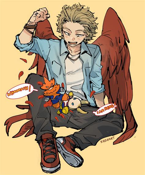 Hawks With Endeavor Plushy Boku No Hero Academia Fan Art 43834339