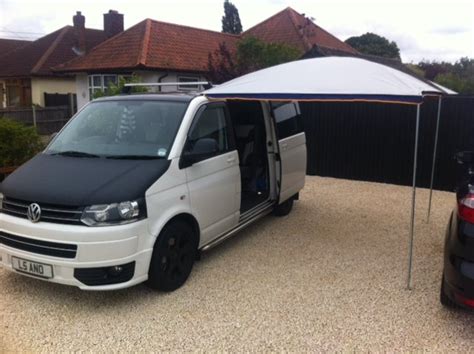 Vw T5 Bolt On Awning Rail For Roof Rack Camper Essentials