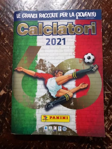 ALBUM FIGURINE CALCIATORI Panini 2021 Completo Calciomercato EUR 1 00