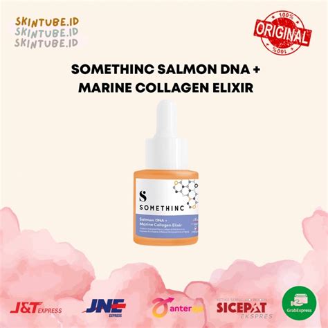 Somethinc Salmon Dna Marine Collagen Elixir Skin Booster Serum Ml