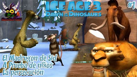 Ice Age 3 El Origen De Los Dinosaurios Xbox 360 Parte 1 YouTube