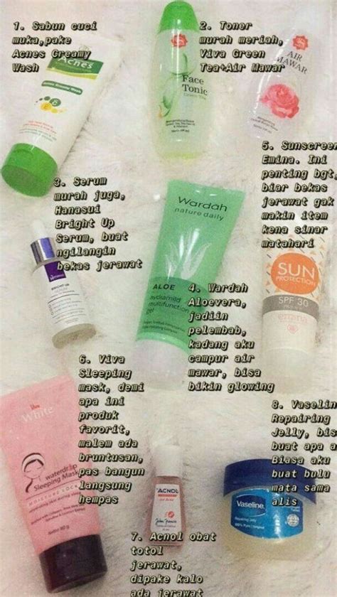 Skincare Untuk Mengatasi Bekas Jerawat