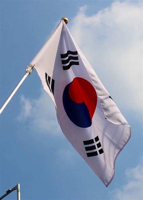 bendera korea selatan