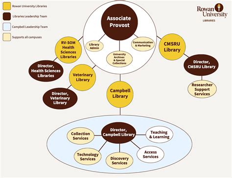 Organizational Chart For Rowan University Libraries Campbell Library Rowan University Libraries