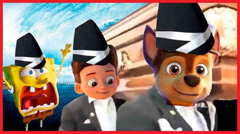 PAW Patrol The Movie VS The SpongeBob Movie Coffin Dance Song COVER