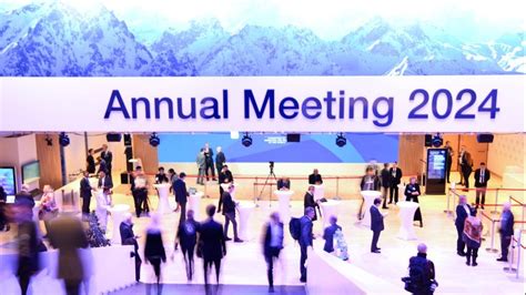 The 2024 Annual Meeting Of The World Economic Forum Was Held In Davos