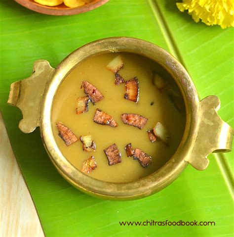 Parippu Pradhaman–Kerala Cherupayar Parippu Payasam Recipe | Chitra's ...