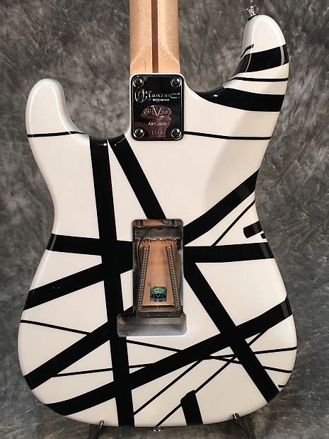 Charvel EVH Eddie Van Halen Black & White Stripes Art | Reverb