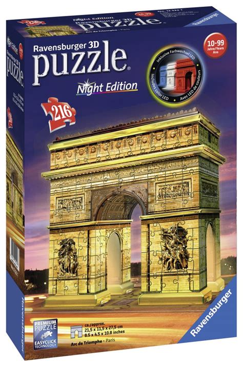 Arc De Triomphe D Palapeli Palaa Ravensburger Lelushoppi