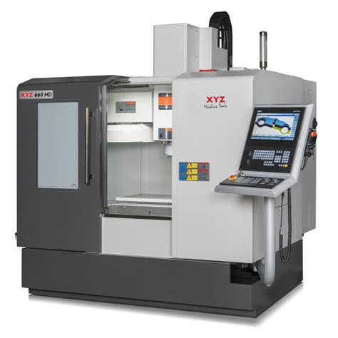 3 Axis CNC Machining Center XYZ 660 HD XYZ Machine Tools Vertical