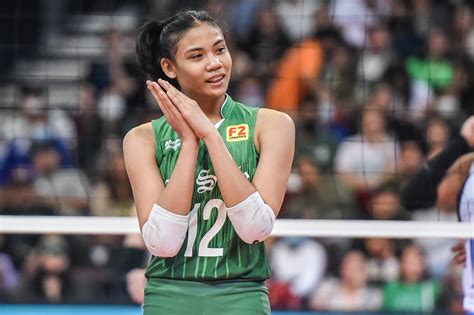 La Salle S Angel Canino Named Uaap Women S Volleyball Rookie Mvp