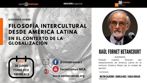 ACADEMIA INVISIBLE FILOSOFÍA INTERCULTURAL DESDE AMÉRICA LATINA