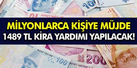 Milyonlarca Ki Iye Lira Para Kira Yard M Yap Lacak T C Kimlik No