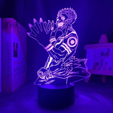 Buy Night Light 3D Anime Illusion Lamp Ryomen Sukuna Light Jujutsu