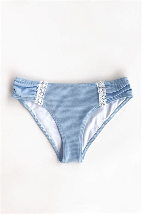 Morandi Blau Lace Bikini Hose Cupshe Deutschland