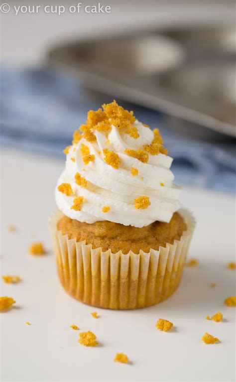 Easy Peazy Pumpkin Cupcakes Your Cup Of Cake