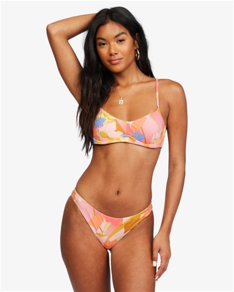 Groovy Garden Tropic Braguita De Bikini Para Mujer Billabong