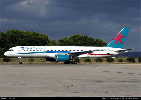 Aircraft Photo Of G OOBG Boeing 757 236 First Choice Airways