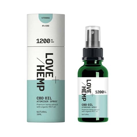 Love Hemp 1200mg Cbd Spray Natural Holland And Barrett