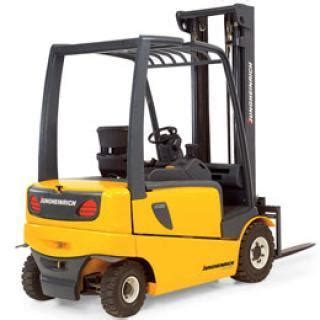 Jungheinrich EFG 425 K Electric Forklift Specs 2004 2007 Lift