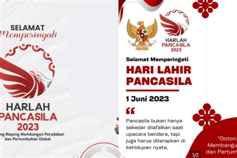 Klik Di Sini 23 Link Twibbon Peringatan Hari Lahir Pancasila 2023