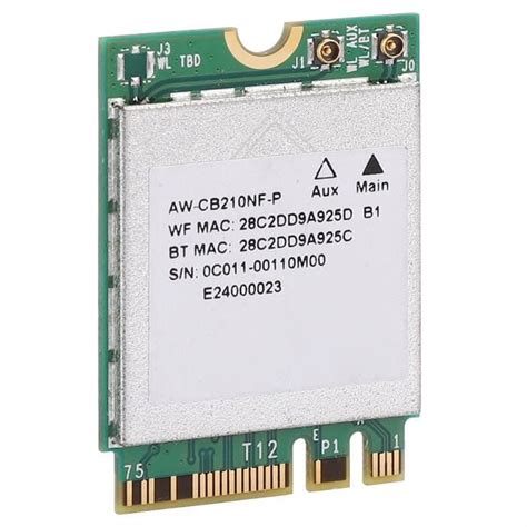 TMISHION Carte WiFi Carte Réseau sans Fil 2 4 GHz 5GHz BCM94356Z Carte