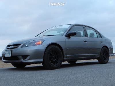 2005 Honda Civic With 15x7 5 35 Konig Dekagram And 195 65R15 Goodyear