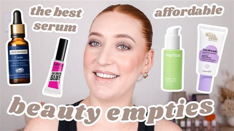 Here S That Empties Video I Promised You Makeup Skincare Empties I