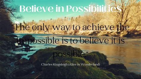 Believe In Possibilities Charles Kingsleigh Alice In Wonderland