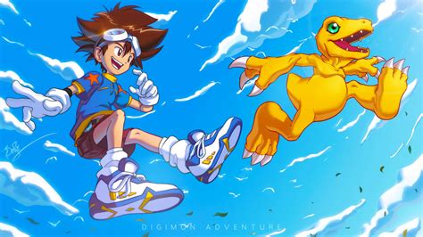 Digimon Taichi And Agumon By Benji2d On Deviantart